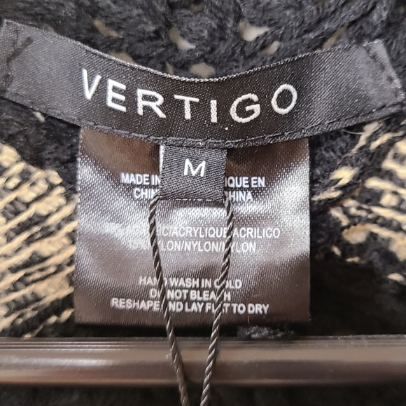 Verigo Allover Print Fringe Kimono Cardigan  NWT - Picture 4 of 7